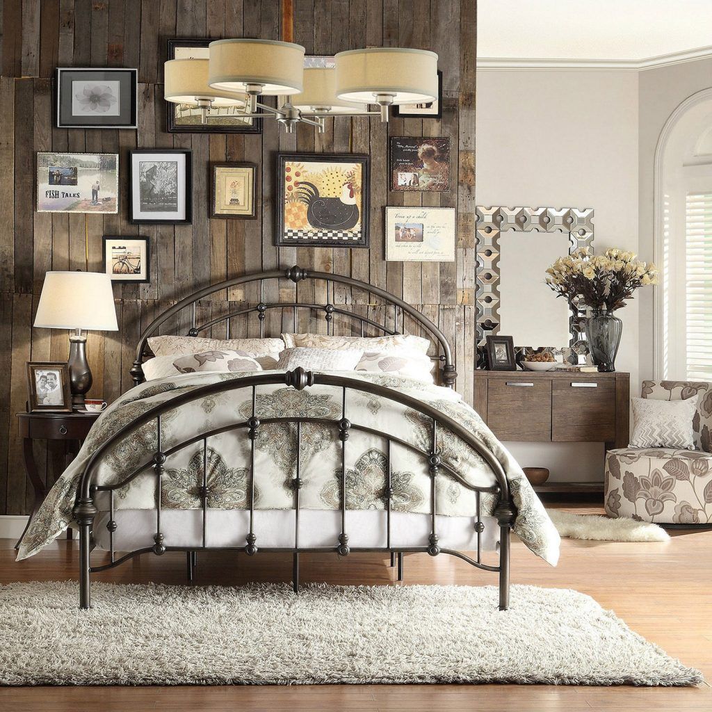 Decoratiuni - amenajare dormitor stil vintage 
