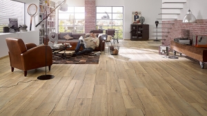 Pardoseli laminate Egger pentru living