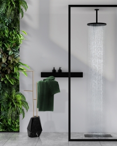 Amenajare bai mici dimensiuni - stil minimalist